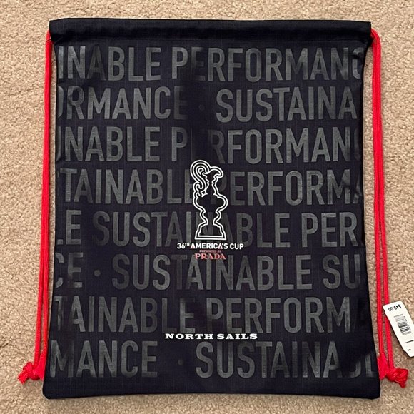 🎉HOST PICK🎉NWT North Sails String Backpack by Prada- 36th America's Cup - Picture 1 of 4